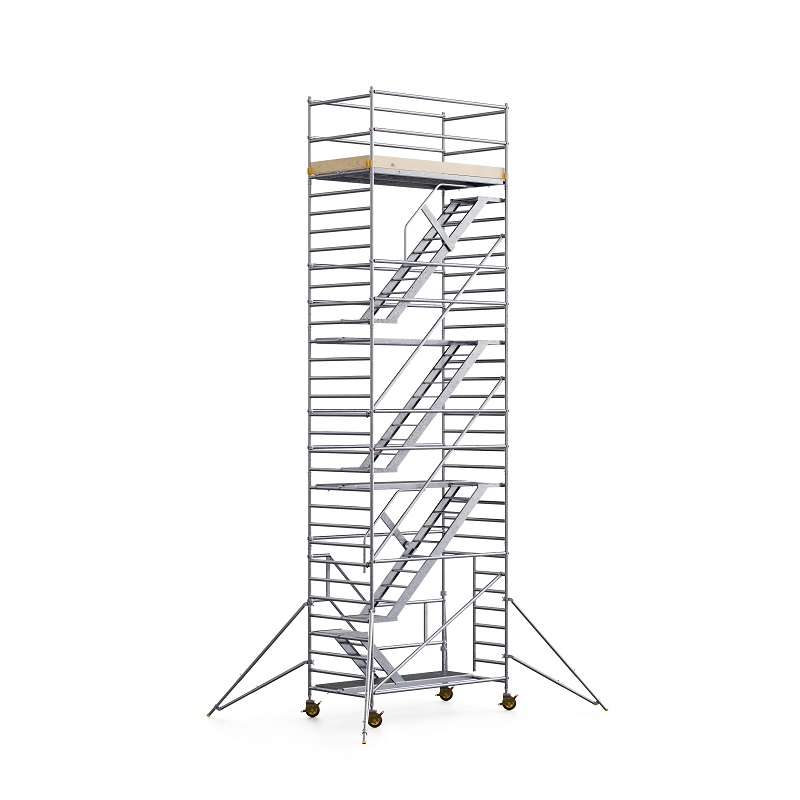 Trappentoren 9 mtr werkhoogte parallel uitvoering