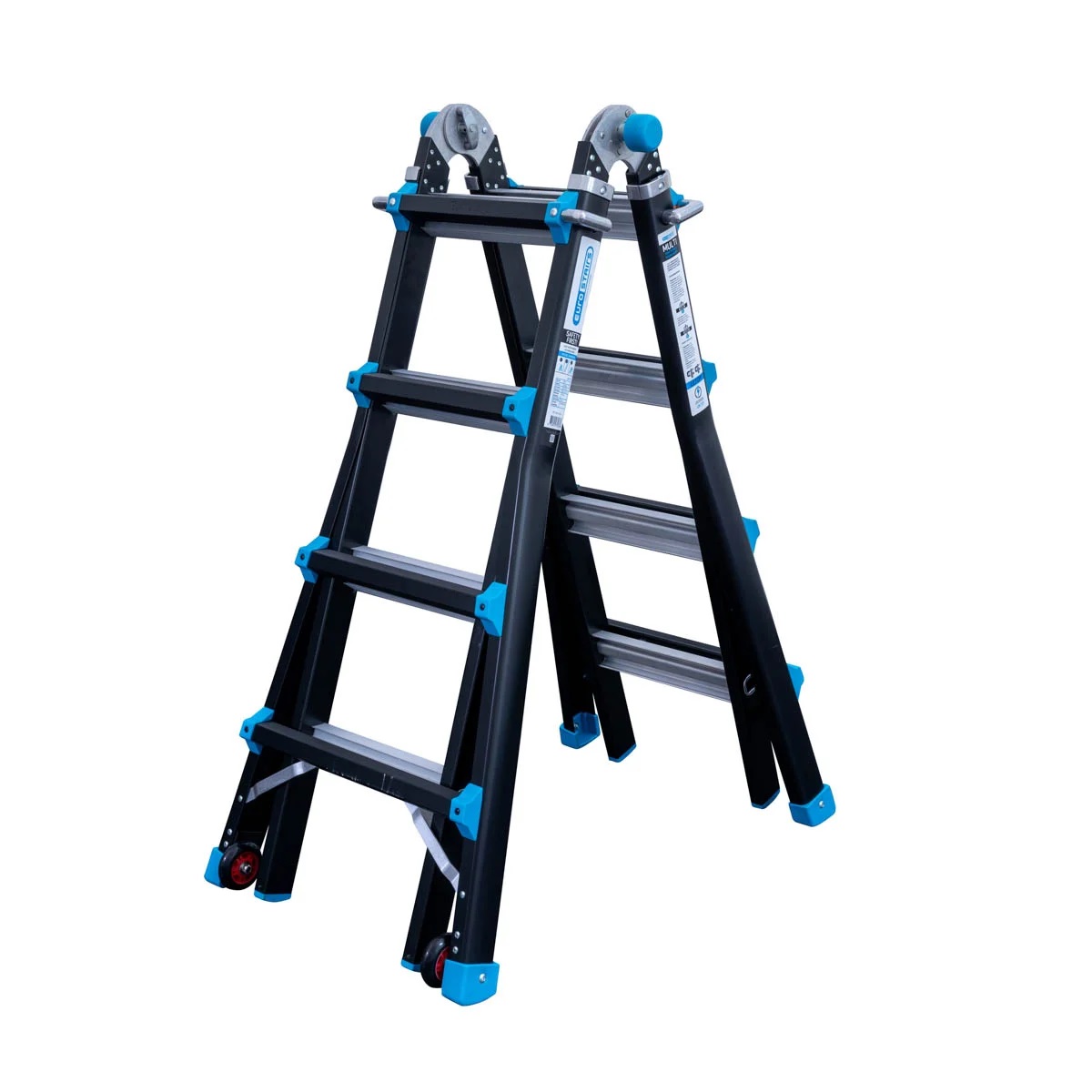 vouwladder 4×4 sports lengte tot 415 cm Eurostairs